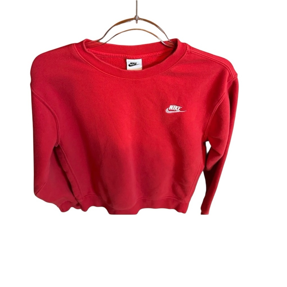Nike Men’s Red Crew Sweatshirt